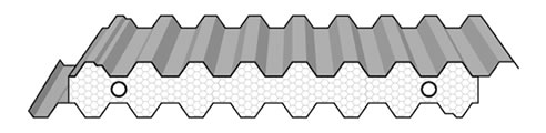 multidek roof profile