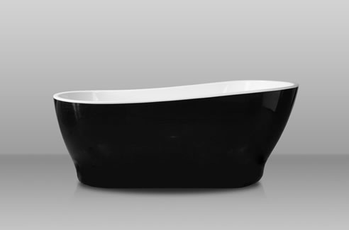 noir freestanding bath