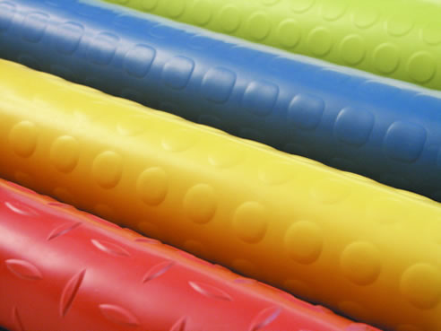 colourful rubber flooring