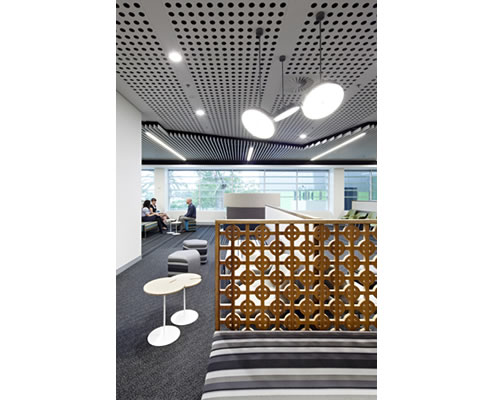 perforated fibre cement ceiling
