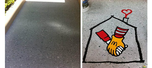 safety flooring at ronald mcdonald house