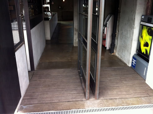 antislip rubber floor tiles