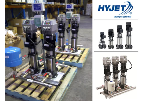 vertical multistage pumpsets