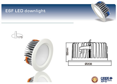 commercial led downlight