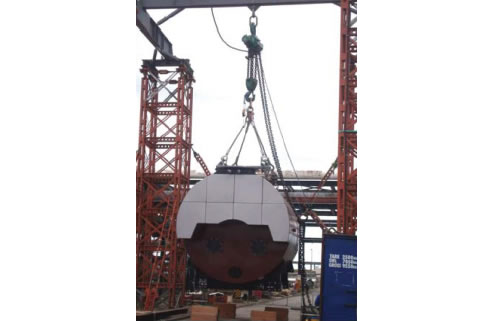 100 tonne air hoist