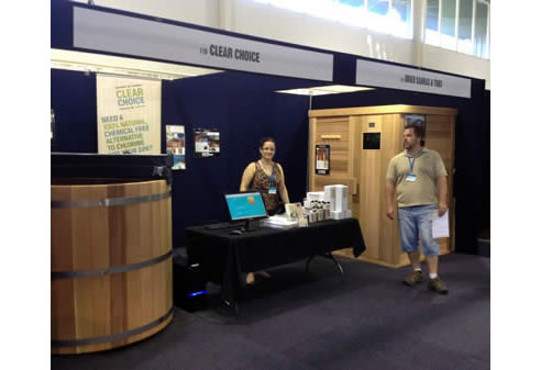 ukko saunas expo stand