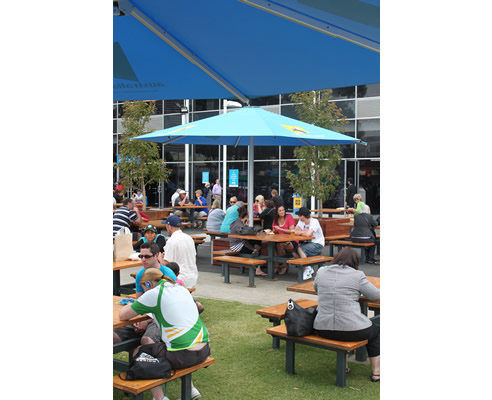 shade umbrellas at australian open