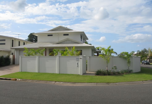 acoustic front fence