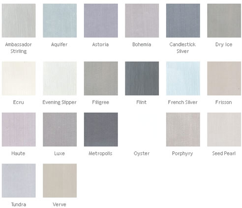 Porters Chalk Paint Colour Chart