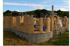 timbercrete brick house construction