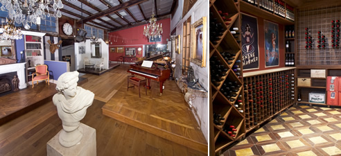 wine cellar flooring