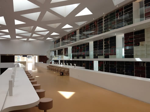 library uni modern