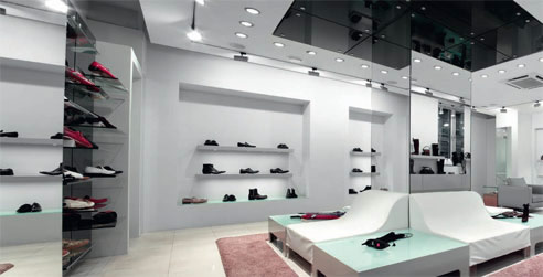 shoe store modern