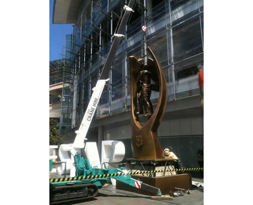 mini crane nrl trophy