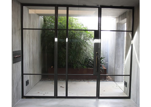 pivot doors iron
