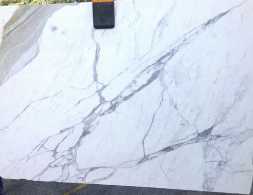 marble vein slab