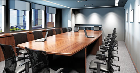 acoustically sound boardroom