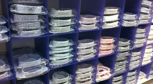 perspex shelving for retail