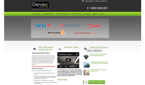 new devex systems website