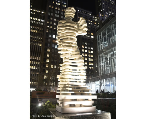 marble hero statue new york protected with stain-proof plus