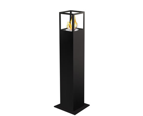 black and stone ethanol firelight