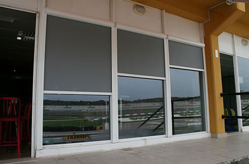 exterior window roller screens