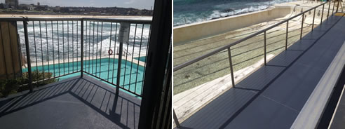 supapoxy anti-slip pathways at bondi icebergs