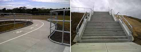 bike trail pathway