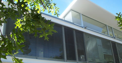 external sun shading windows