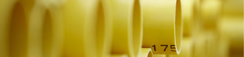 yellow pvc pipe
