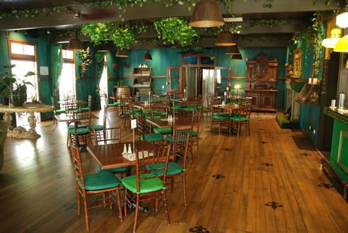retored timber floor at the imperial hotel eumundi