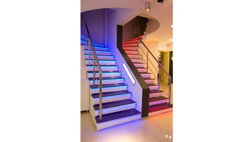 led strip lighting for staircases
