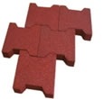 interlocking rubber tiles