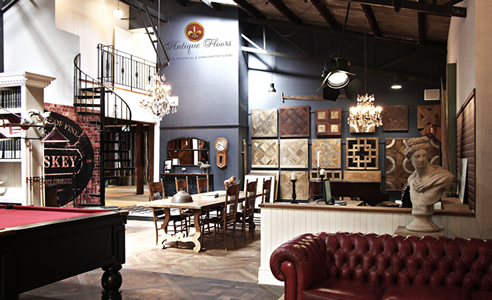 antique floors showroom