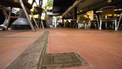 pavement infill access cover