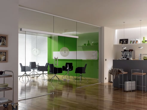 glass internal sliding doors