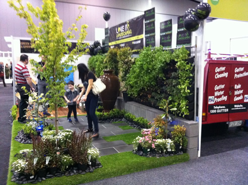 landscaping stand home show