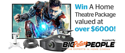 win a home theatre package