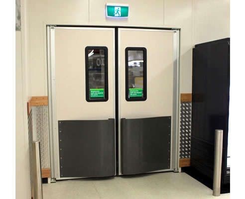 high impact thermal traffic doors