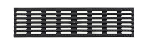 black polypropylene longitudinal grate