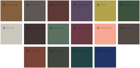 future past paint colours