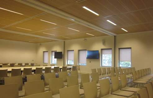 timber acoustic ceiling