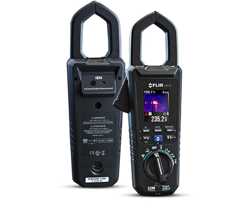 thermal imaging clamp meter