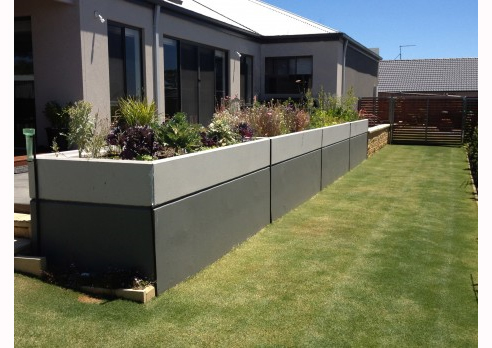 water tank garden beds