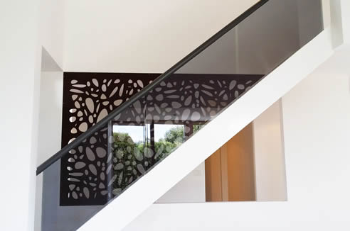 staircase decorative screen feature