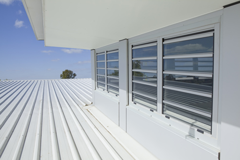 motorised louvres