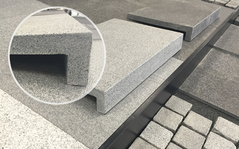 granite step treads