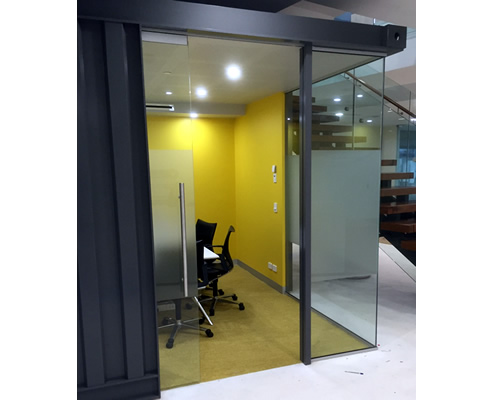 glass cavity sliding door