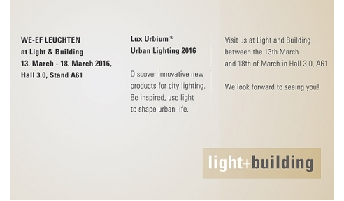 we-ef at light+building 2016