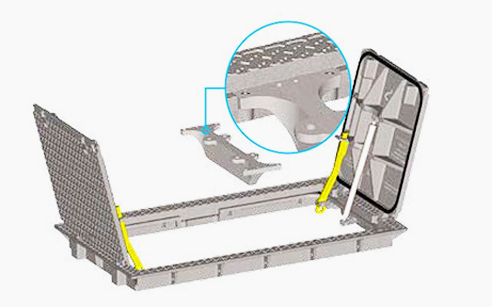 Hinged access hatches from EJ